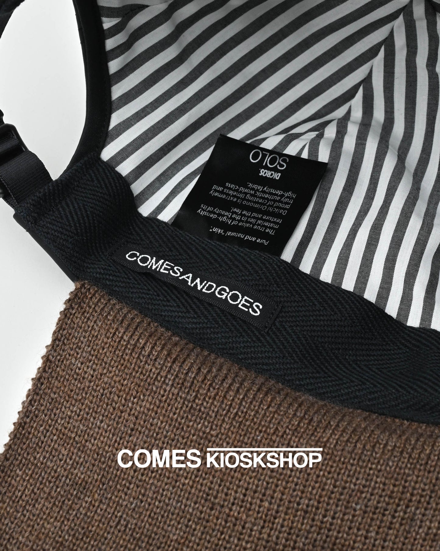 DICROS & KNIT MUFFLER CAP