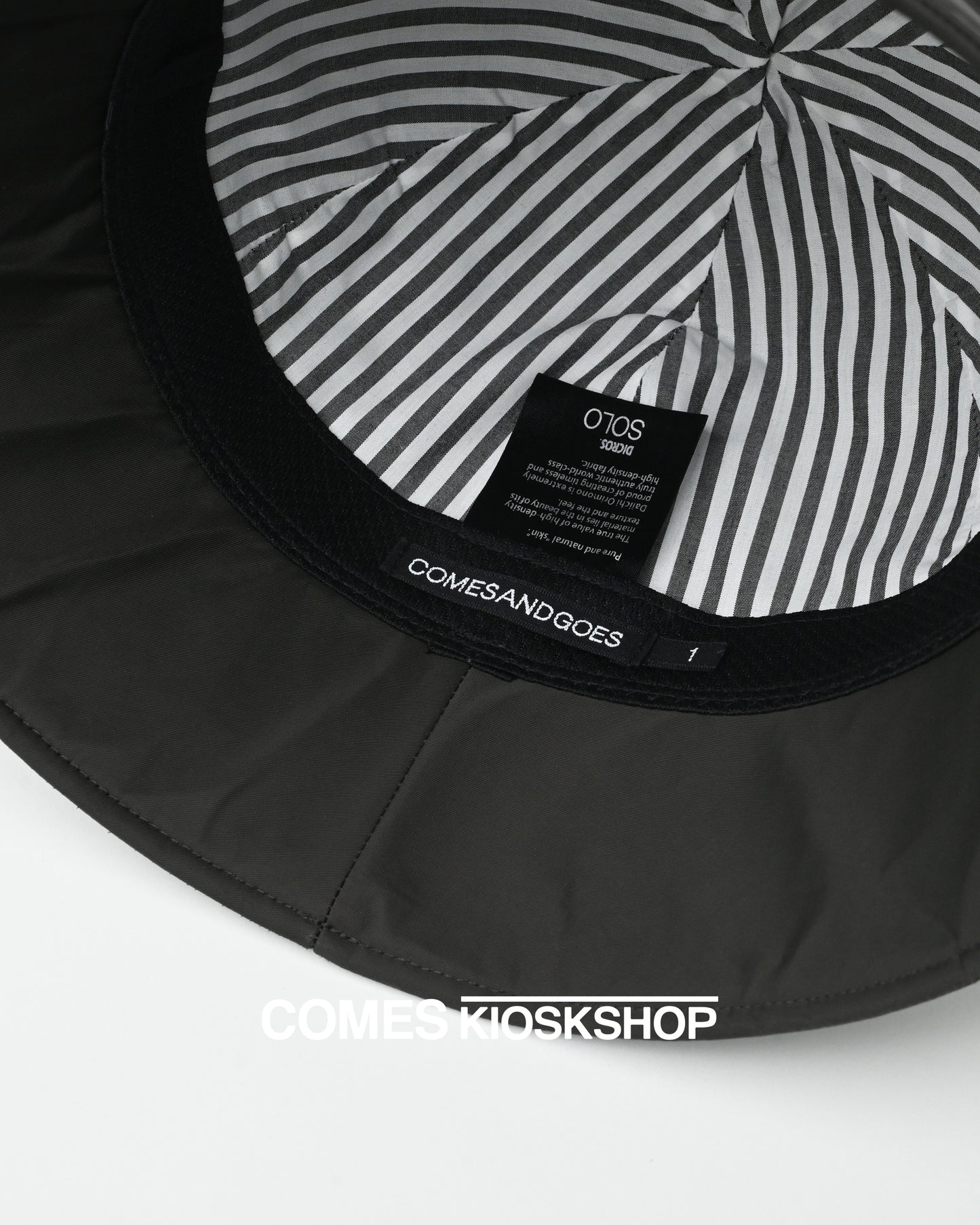 DICROS LINE ON BRIM BALLOON HAT