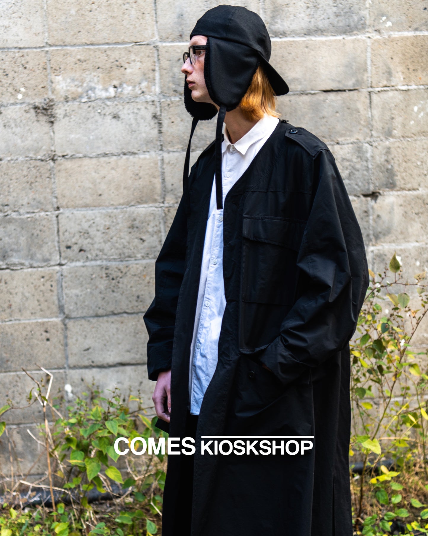 CLEAR TWILL EAR CAP 1