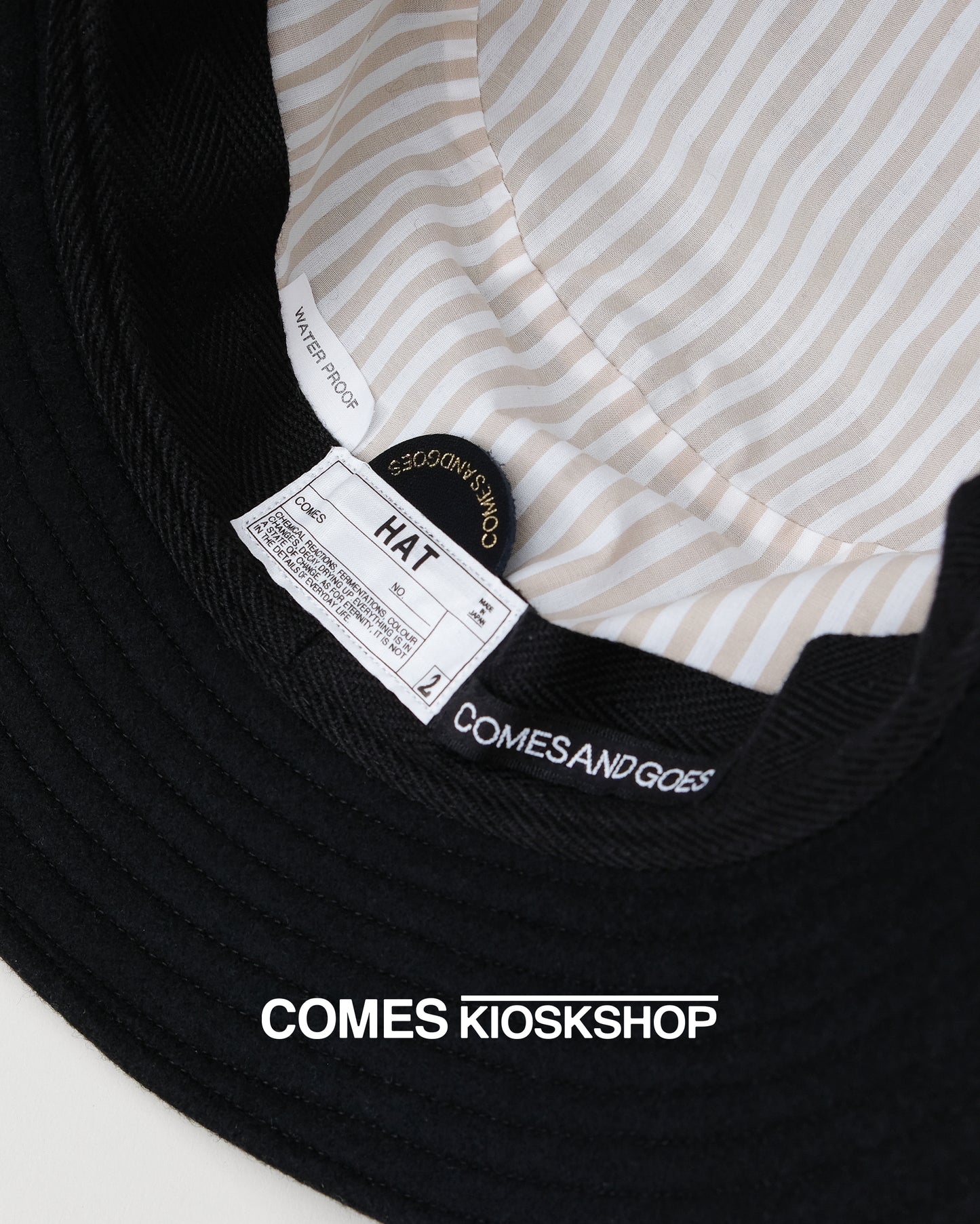 WATERPROOF MELTON HAT