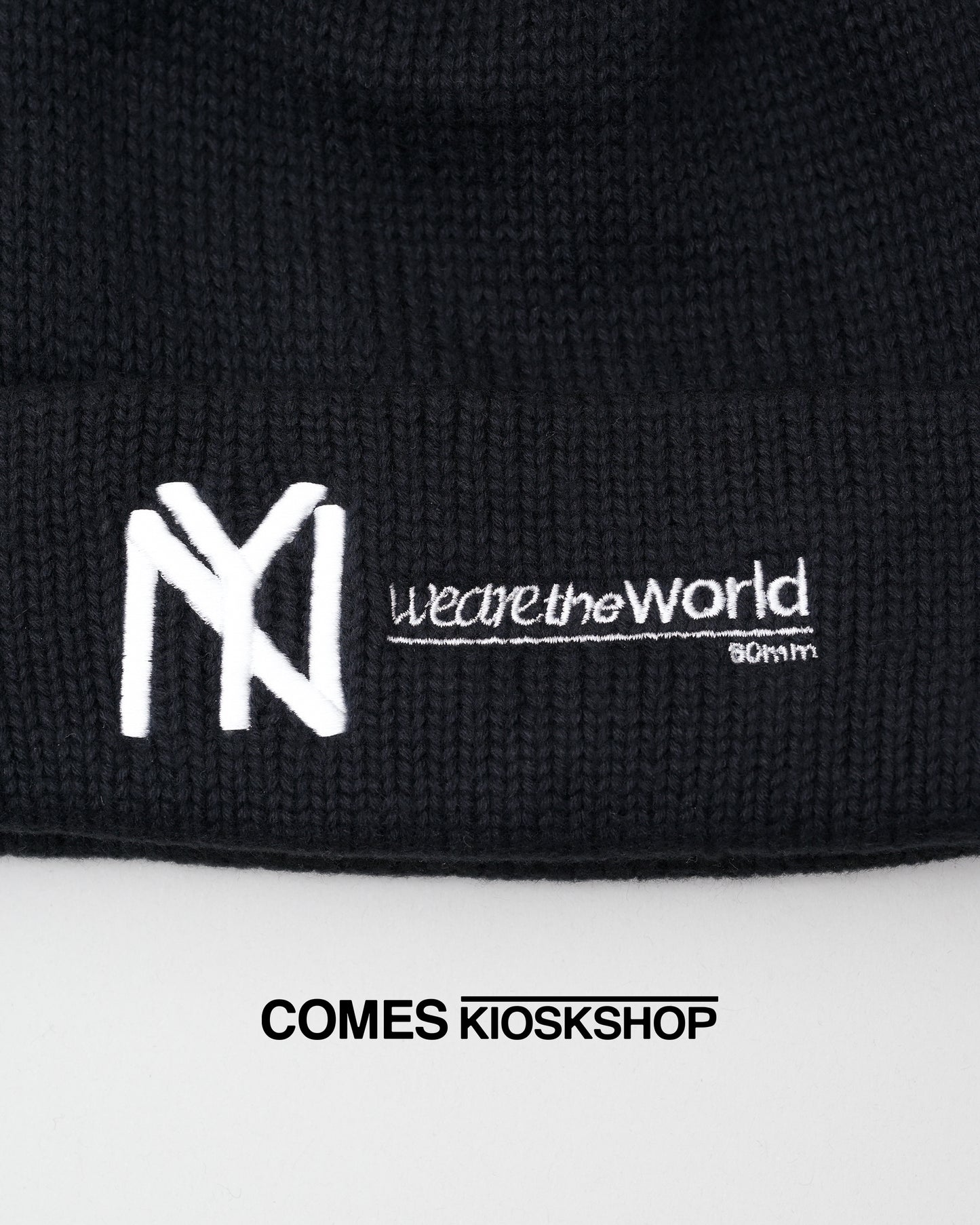 KIOSK限定|NY WE ARE THE WORLD 5G KNIT