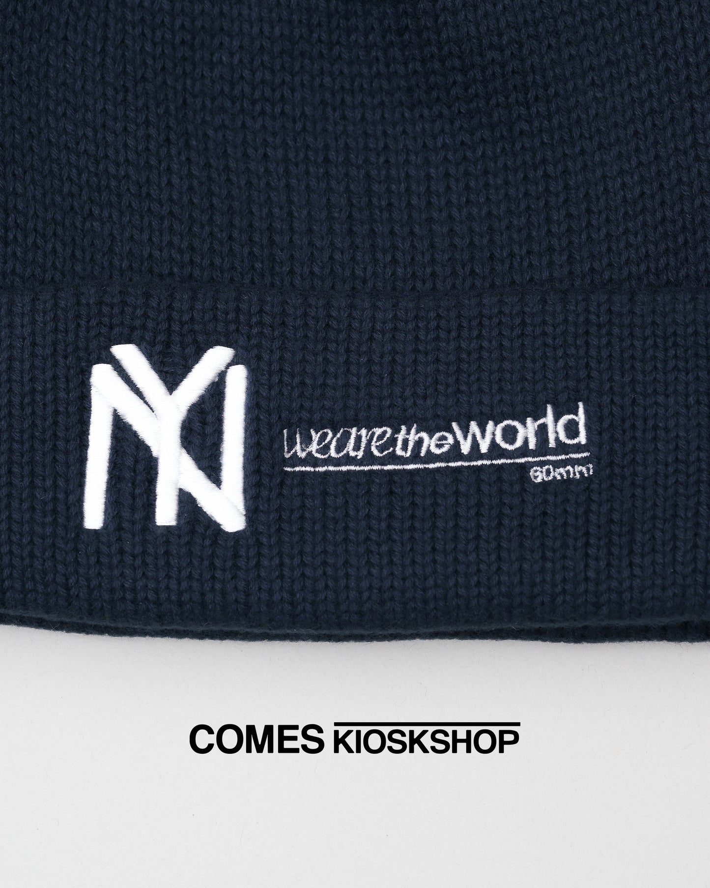 KIOSK限定|NY WE ARE THE WORLD 5G KNIT