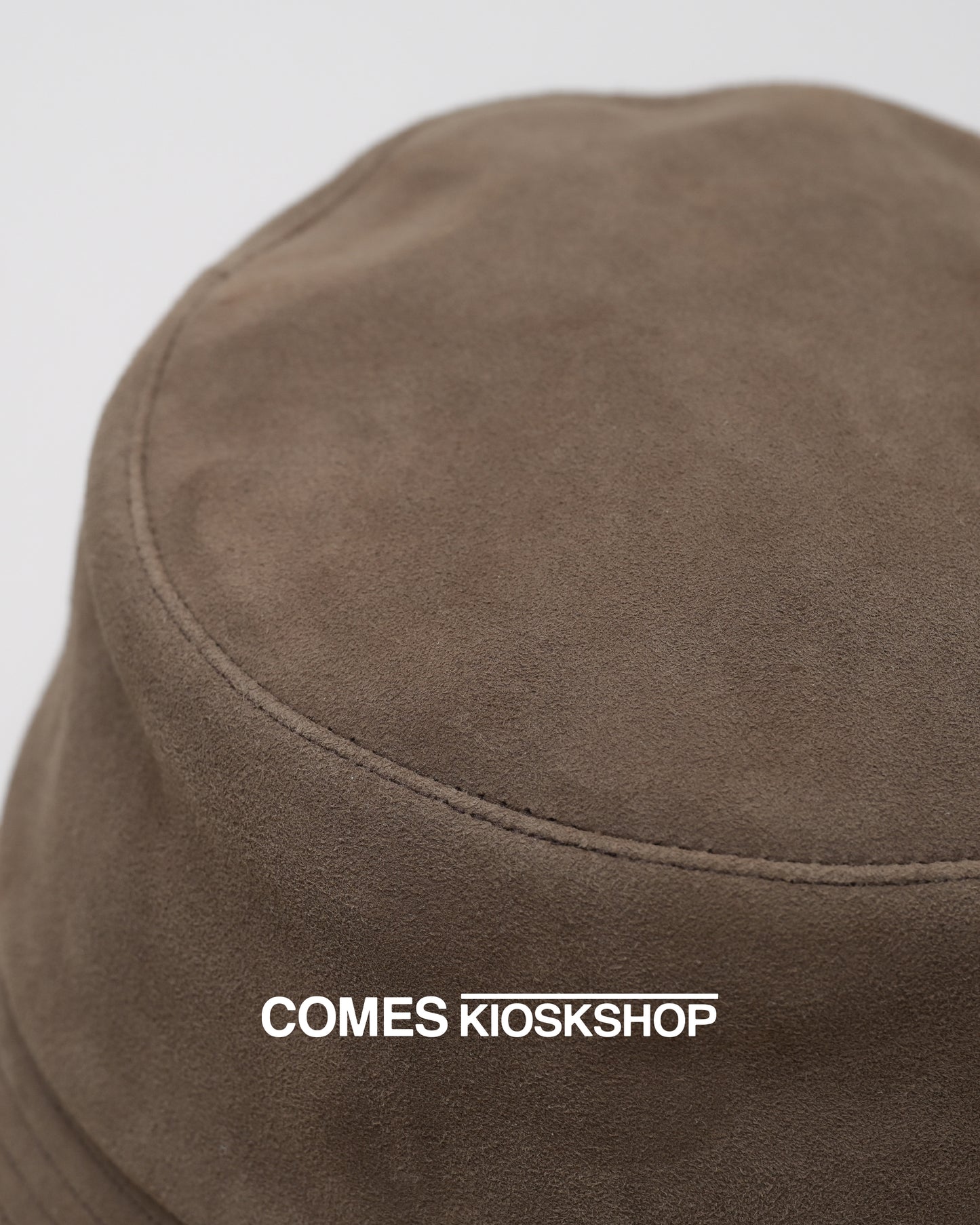 SHEEP SUEDE BRIM DOWN HAT
