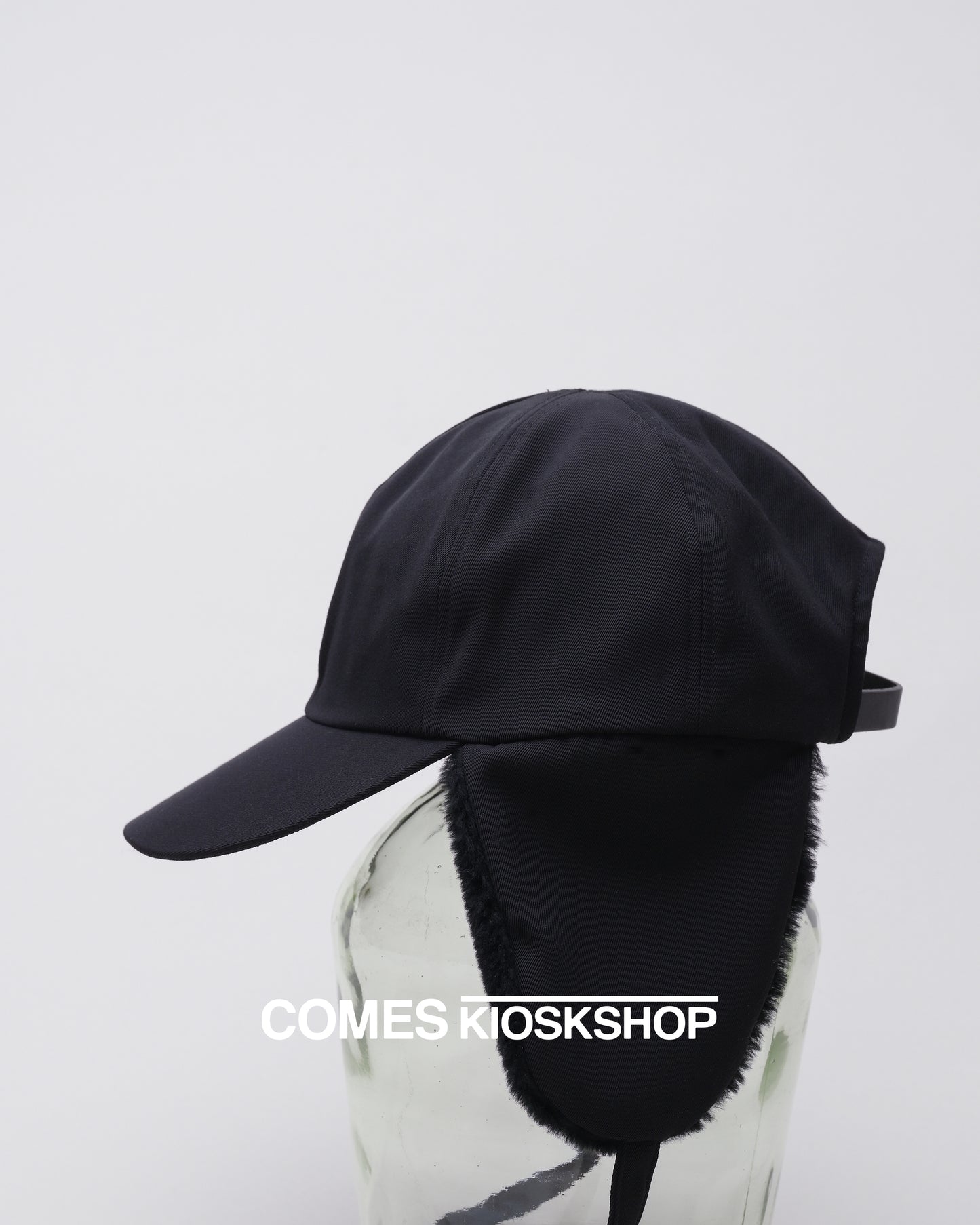 CLEAR TWILL EAR CAP 1