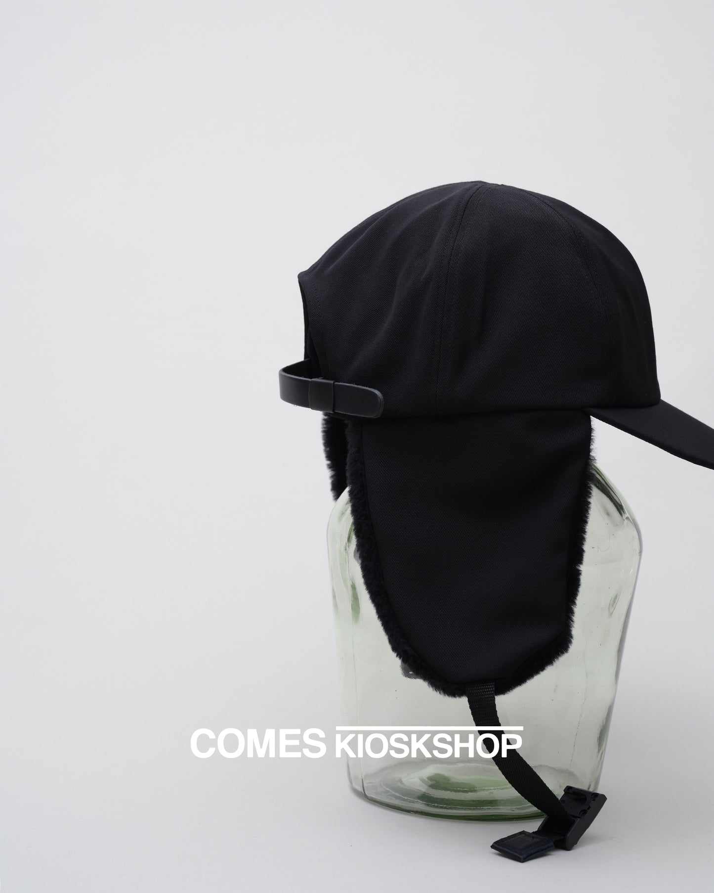 CLEAR TWILL EAR CAP 2