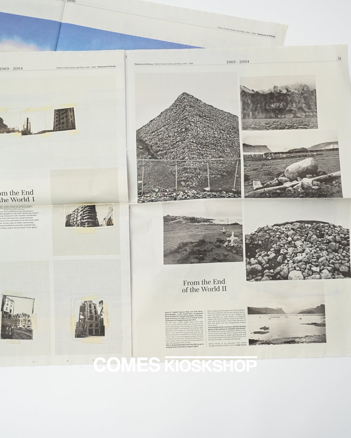 Books and Films, 1947-2016|Robert Frank