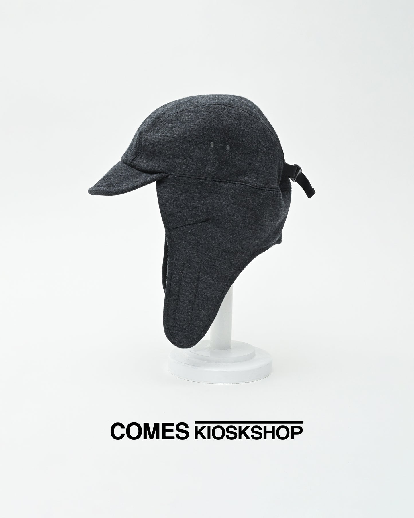 TECH WOOL ARMY EAR CAP