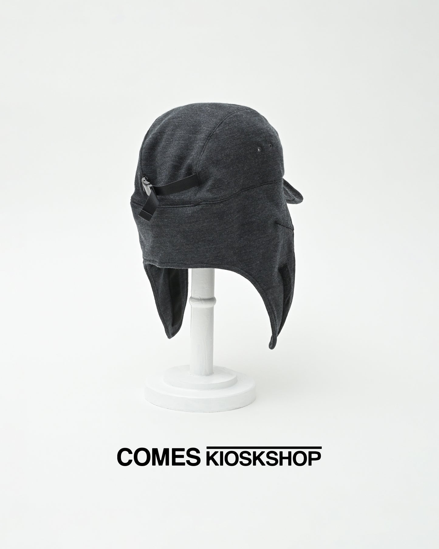 TECH WOOL ARMY EAR CAP