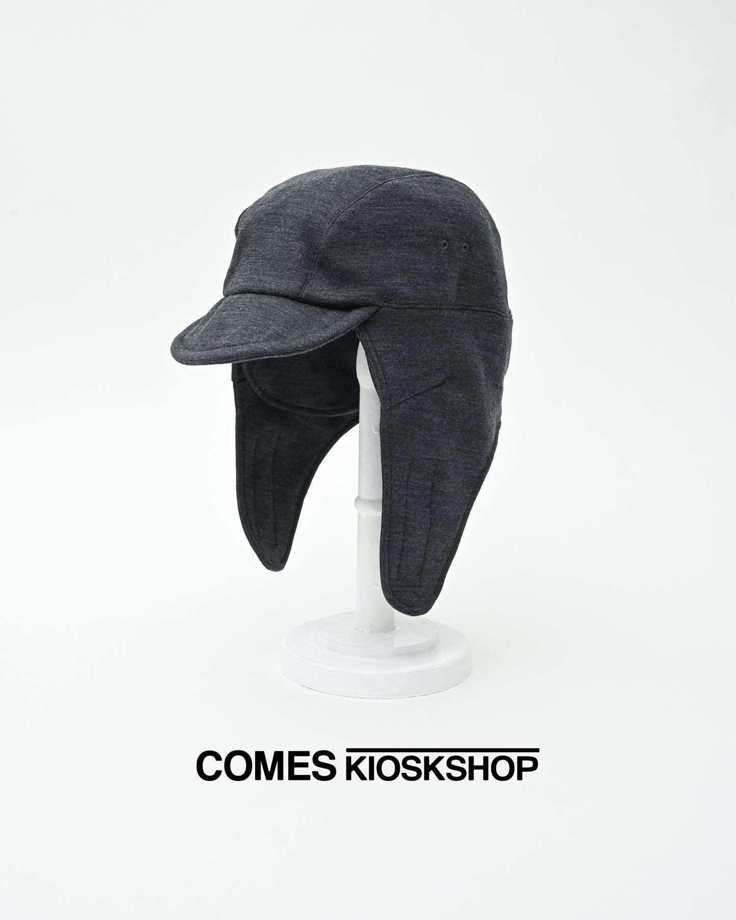 TECH WOOL ARMY EAR CAP
