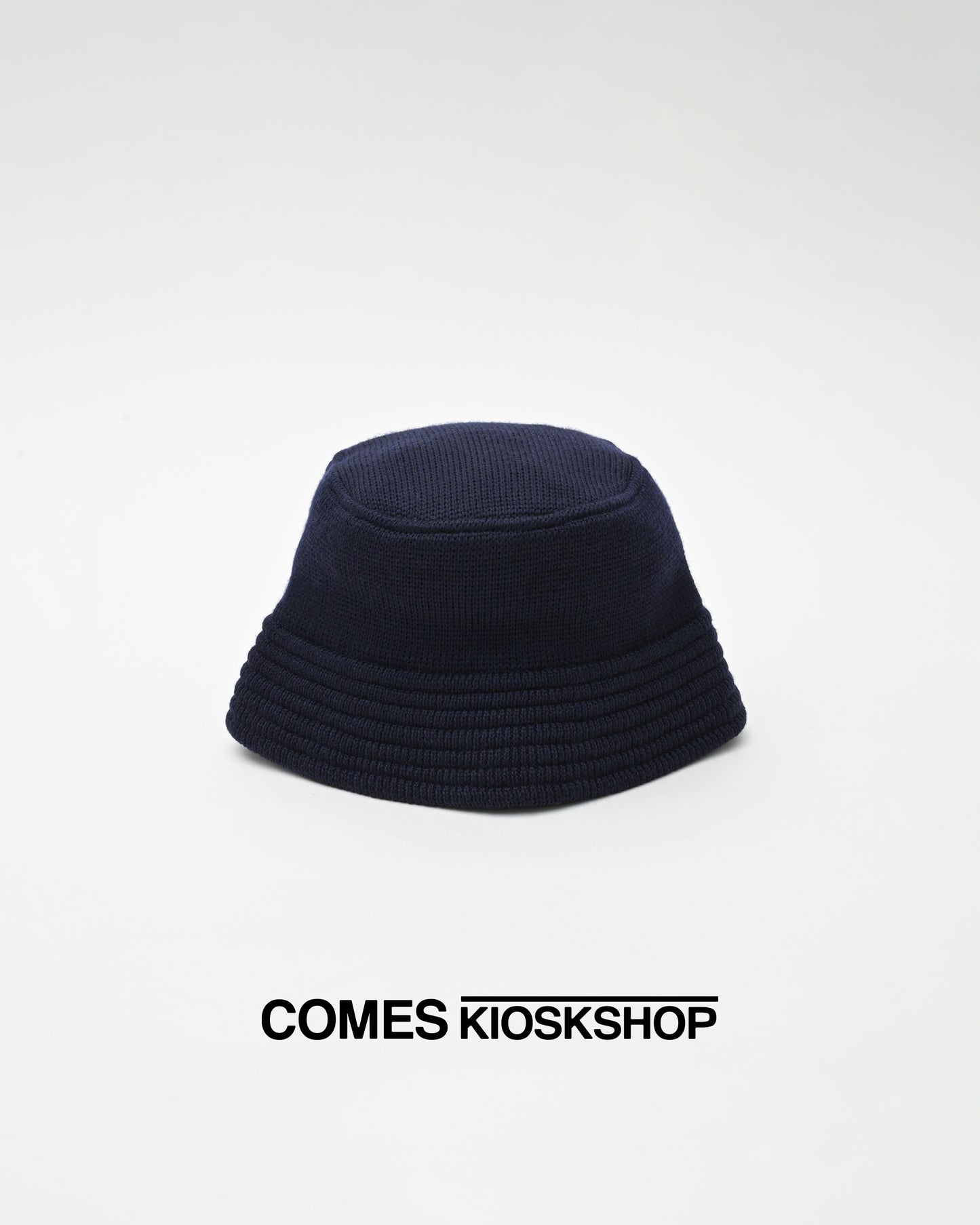 WOOL KNIT BUCKET HAT