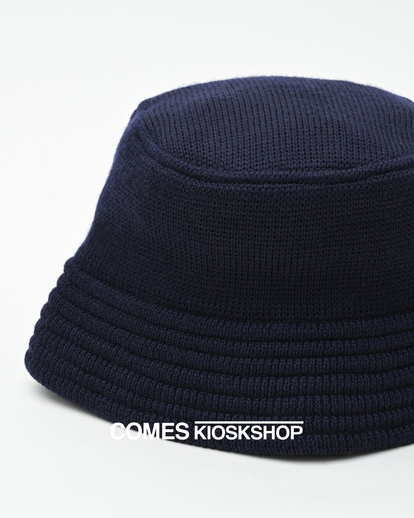 WOOL KNIT BUCKET HAT