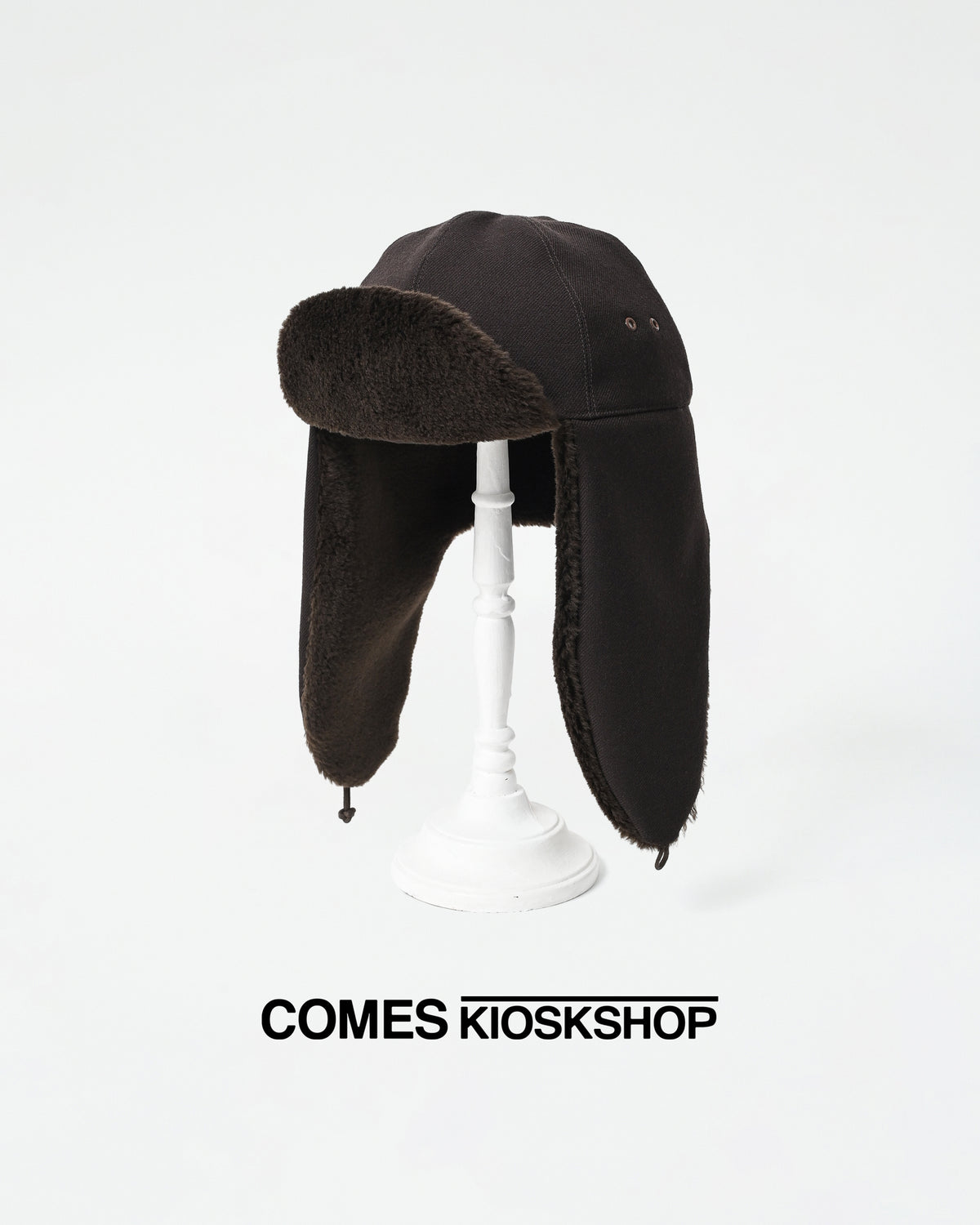 DRY WOOL BOMBER CAP