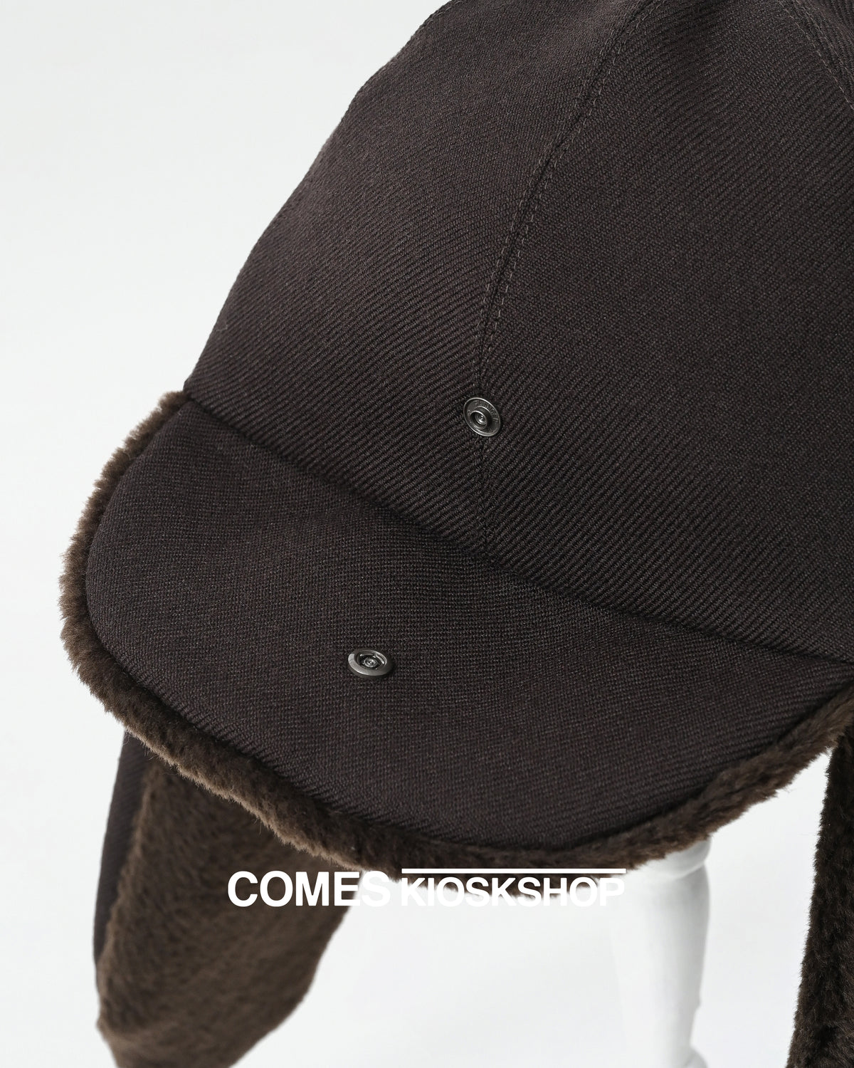 DRY WOOL BOMBER CAP