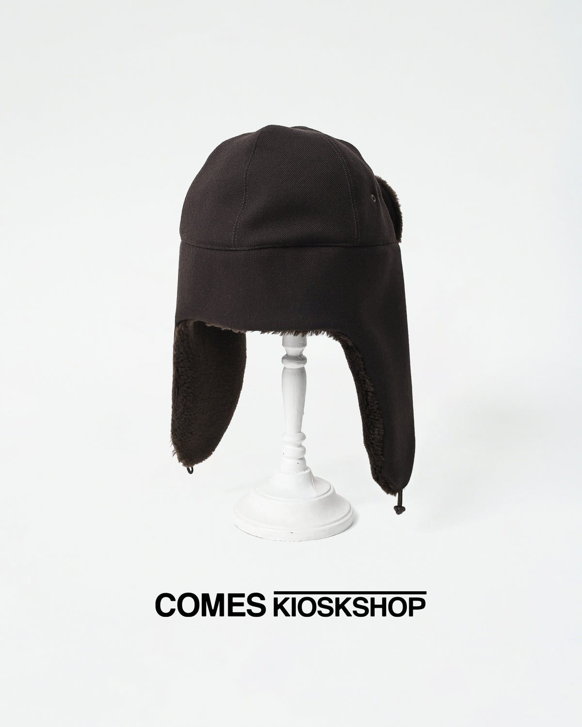 DRY WOOL BOMBER CAP