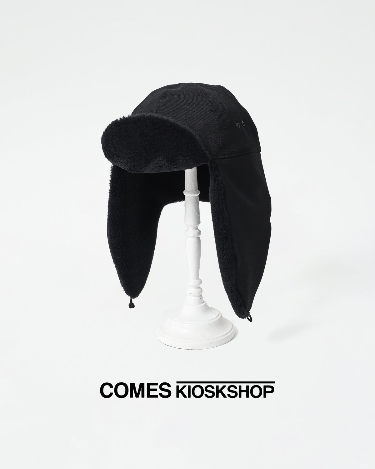 DRY WOOL BOMBER CAP
