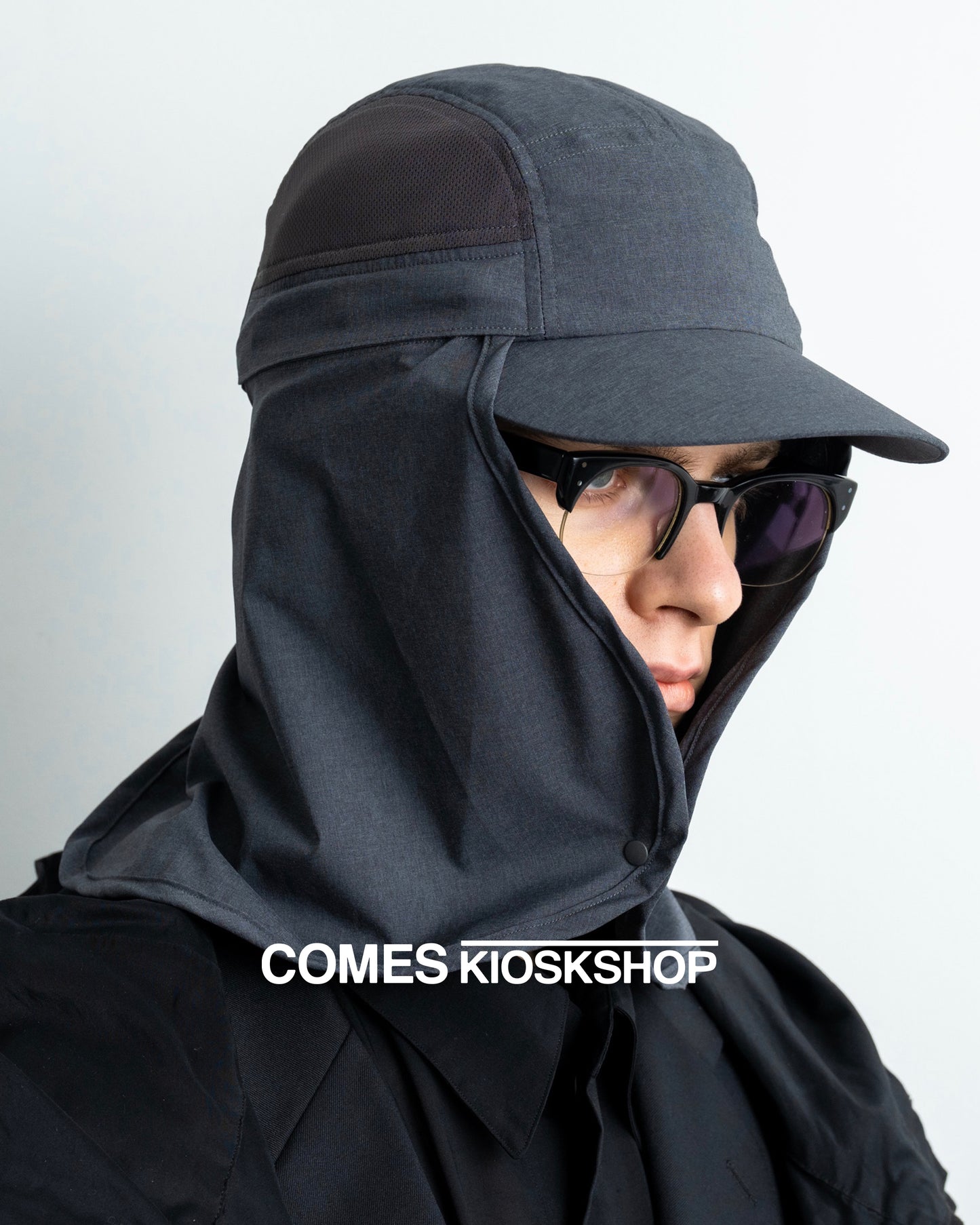 SUN SHADE MESH CAP　
