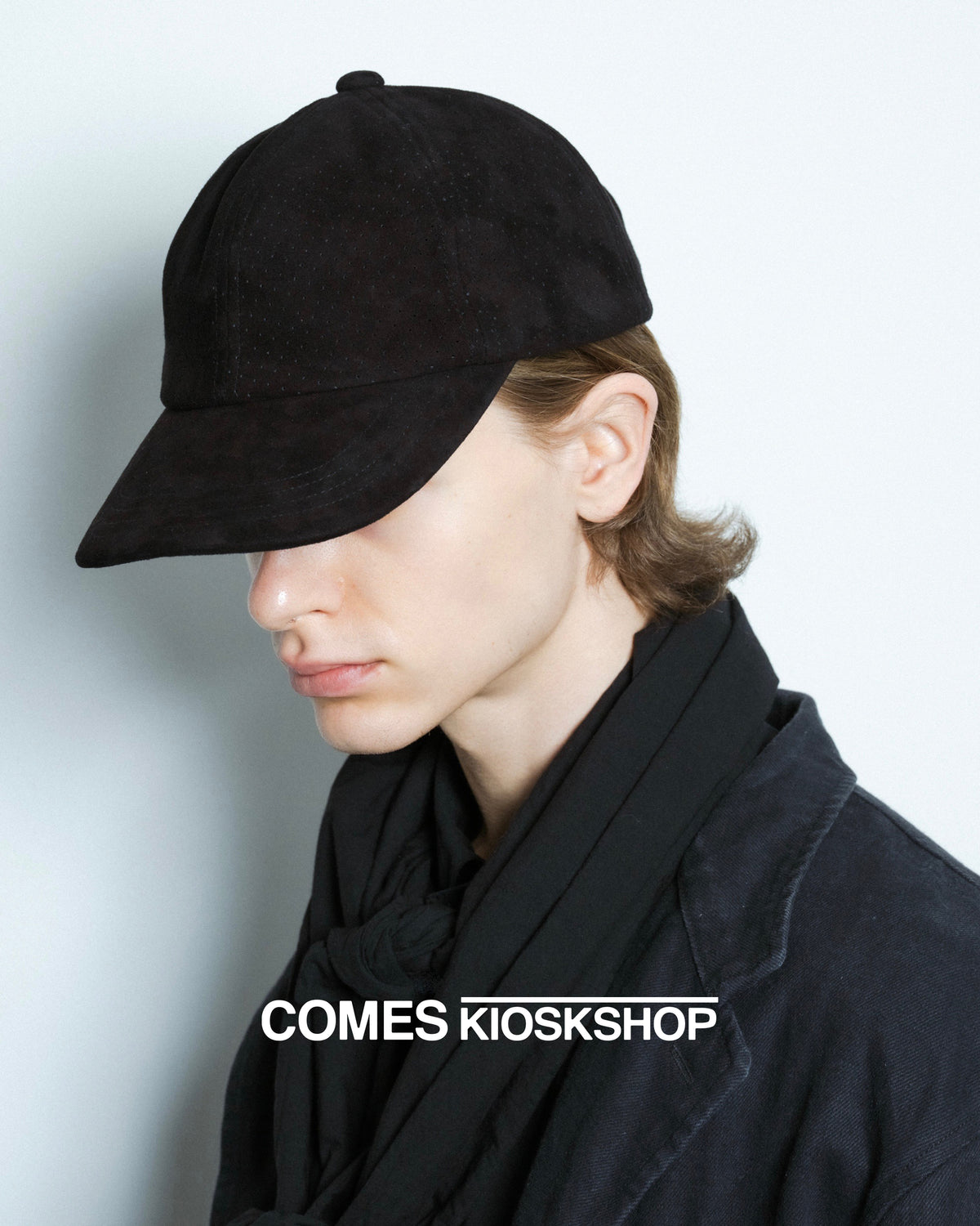 SHEEP SUEDE PUNCHING CAP