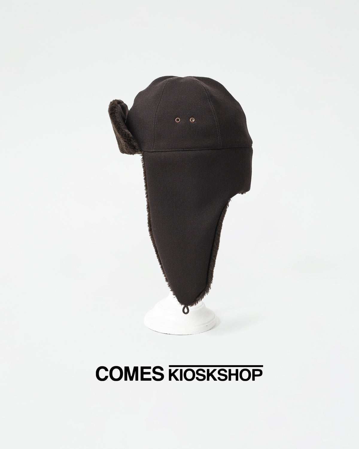 DRY WOOL BOMBER CAP