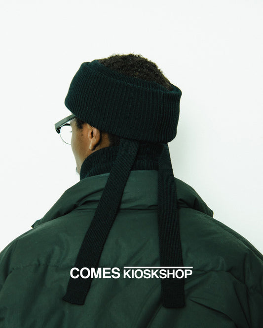 WOOL FLAP HEADBAND & NECK WARMER (テープ付き)