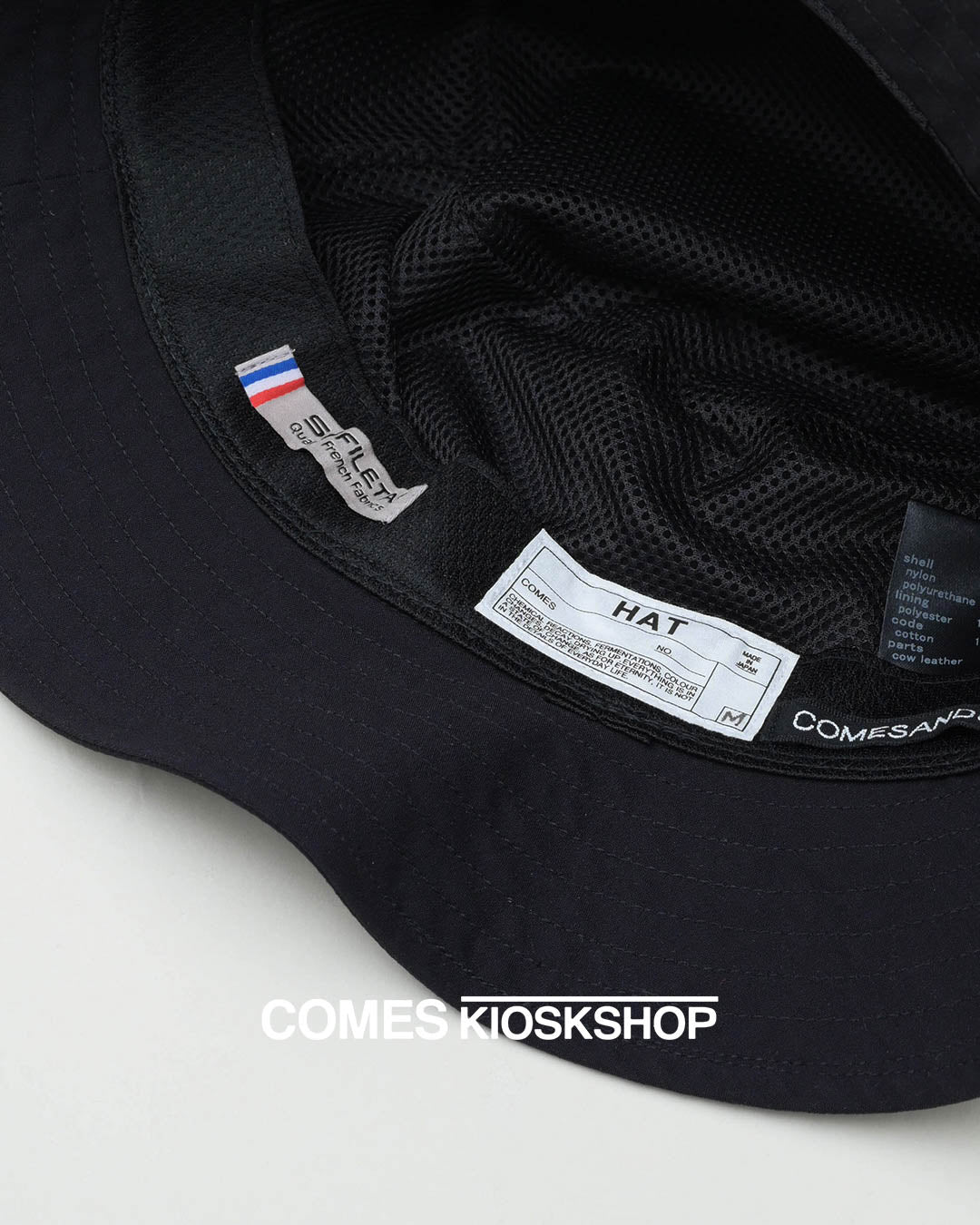 NYLON STRETCH FLAT HAT｜KIOSK限定