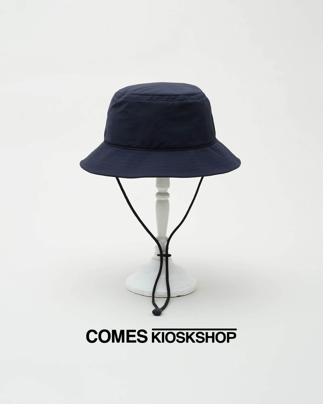 NYLON STRETCH FLAT HAT あご紐付き｜KIOSK限定