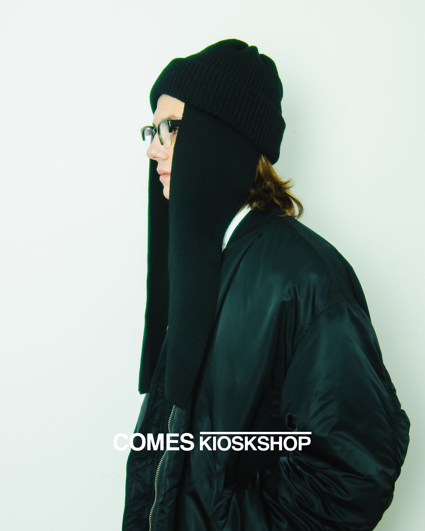 WOOL STANDARD KNIT (マフラー付き)