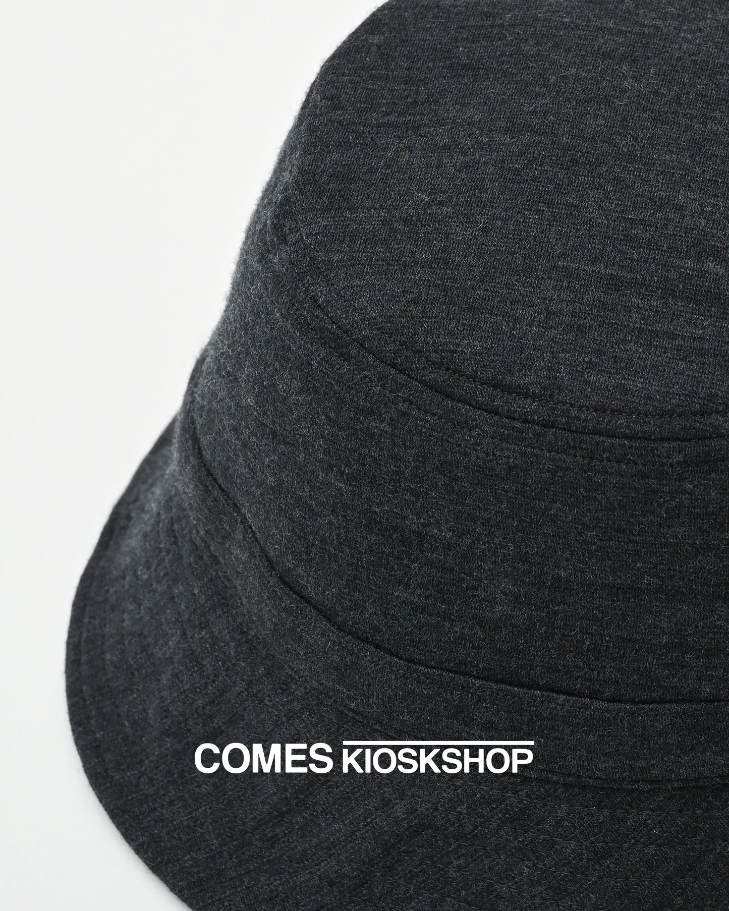 TECH WOOL DOWN BRIM BUCKET HAT