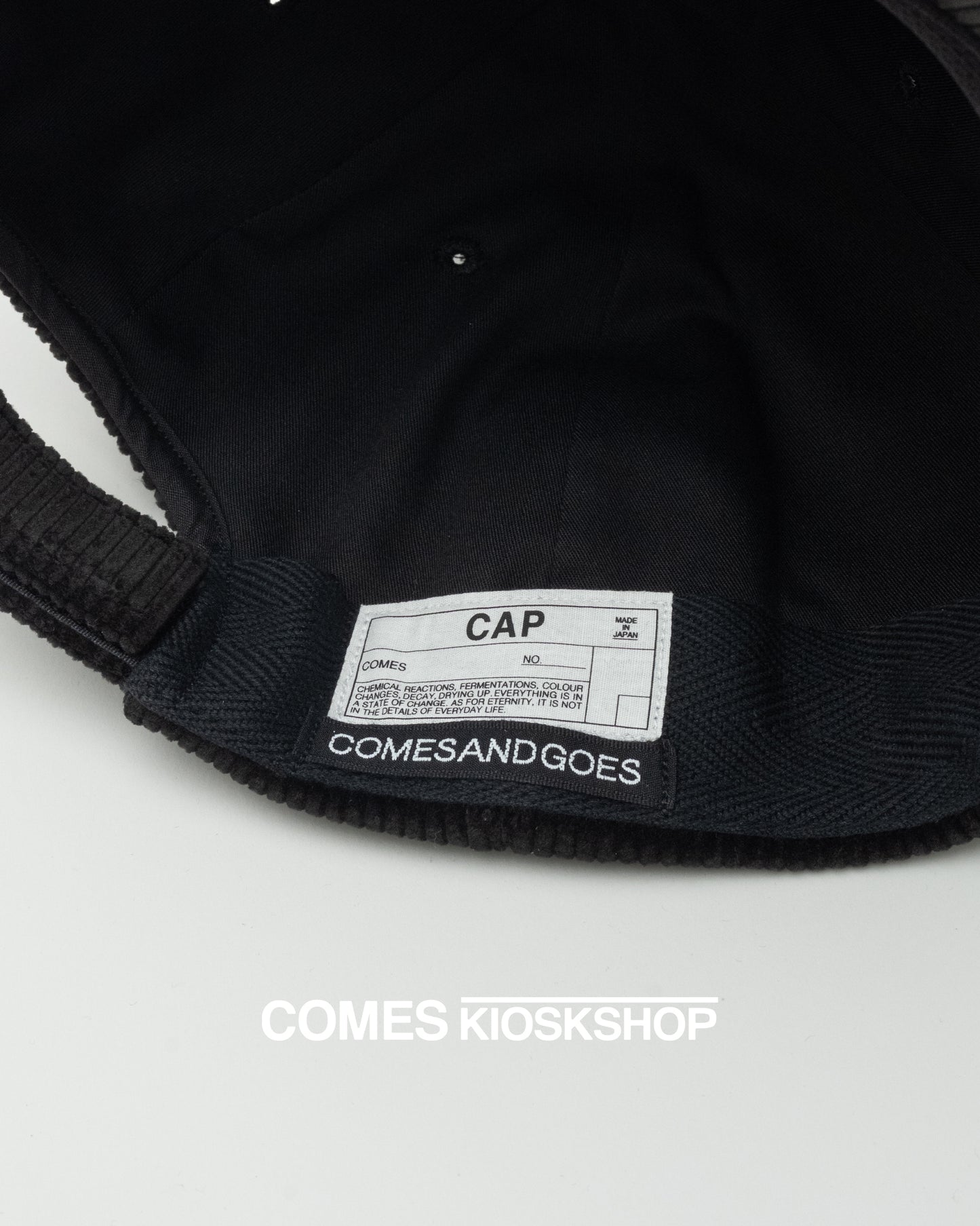 CORDUROY CAP