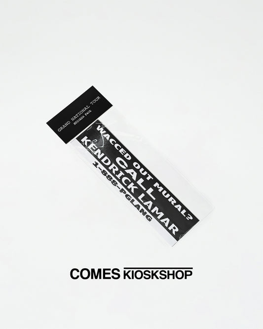 Kendrick Lamar Bumper Sticker Pack