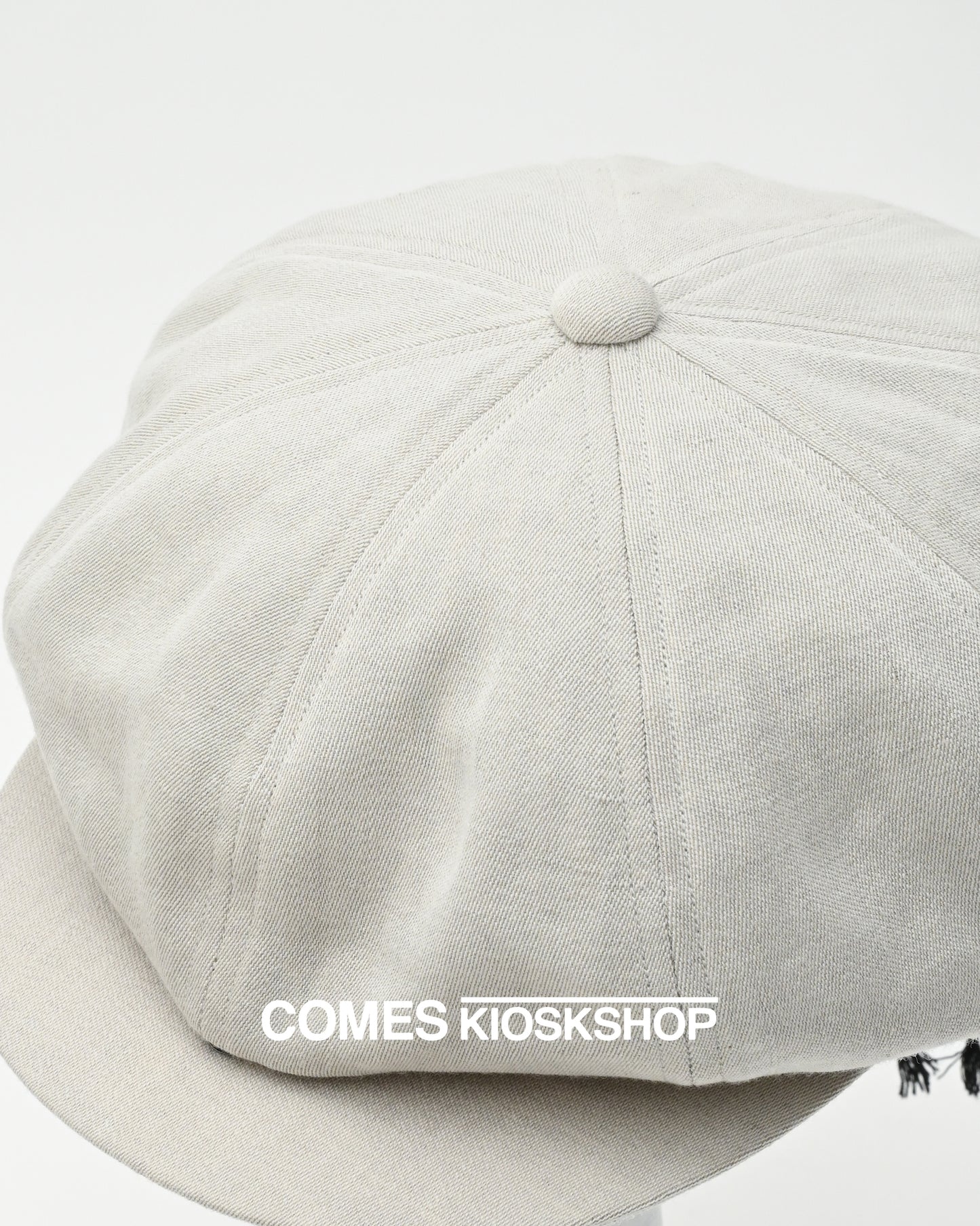 LINEN&WOOL CASQUETTE (ビーズ付き)