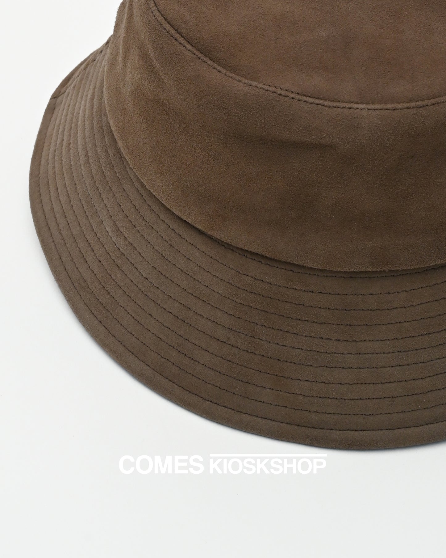 SHEEP SUEDE BRIM DOWN HAT