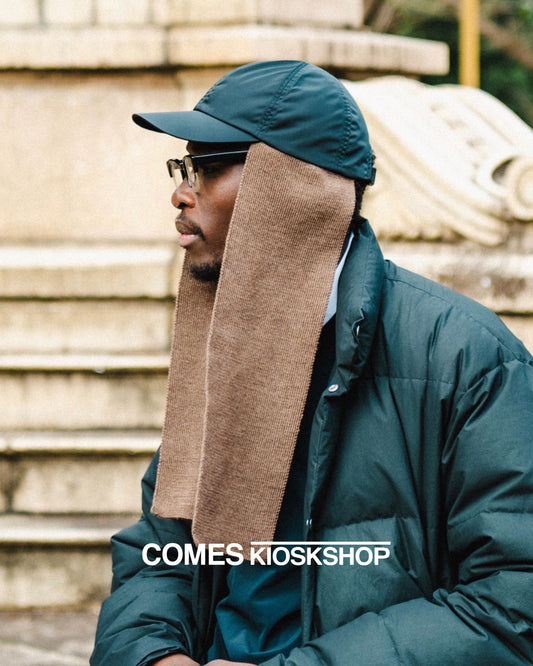 DICROS & KNIT MUFFLER CAP